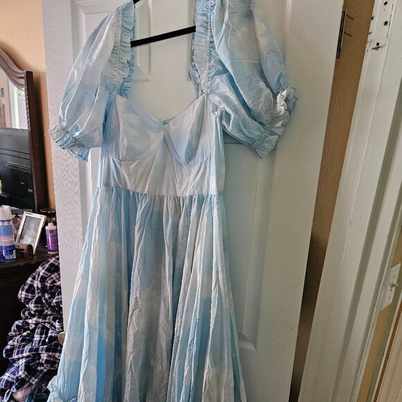 Selkie head in the clouds cotton ritz gown NEW W/O TAGS - Picture 1 of 2